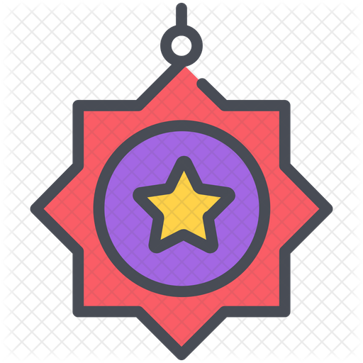 Islamic Ornament Icon Of Colored Outline Style Available In Svg Png Eps Ai Icon Fonts