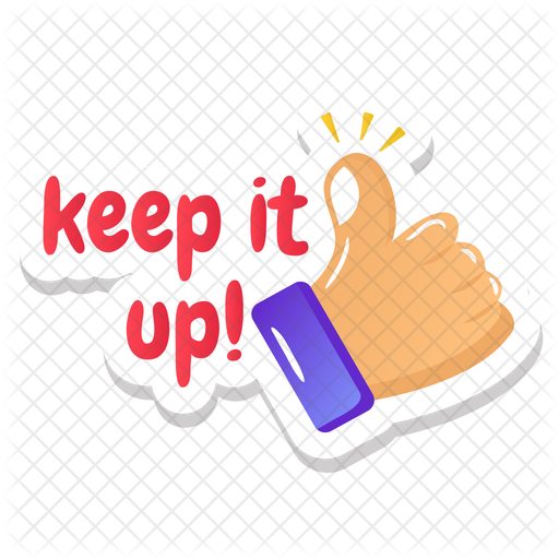 Keep It Up Icon - Download in Flat Style