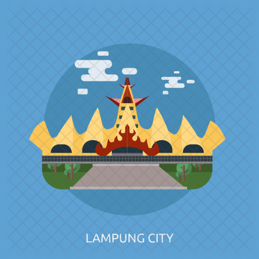 lampung icon of flat style available in svg png eps ai icon fonts lampung icon