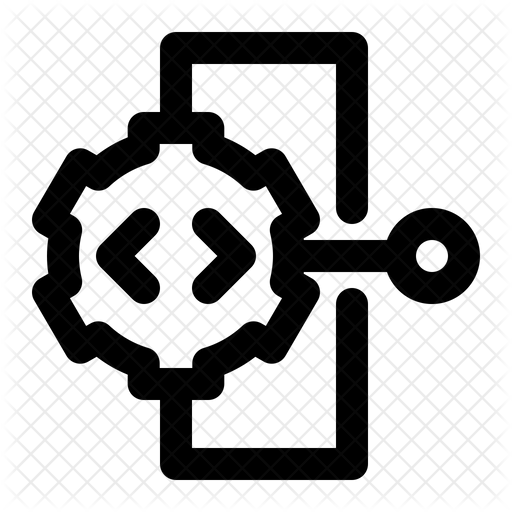 Logic gate Icon Download in Line Style