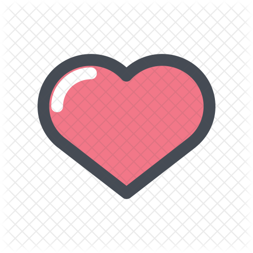 love icon of colored outline style available in svg png eps ai icon fonts love icon