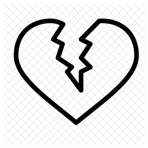 Download Broken Heart Drawing Png Png Gif Base