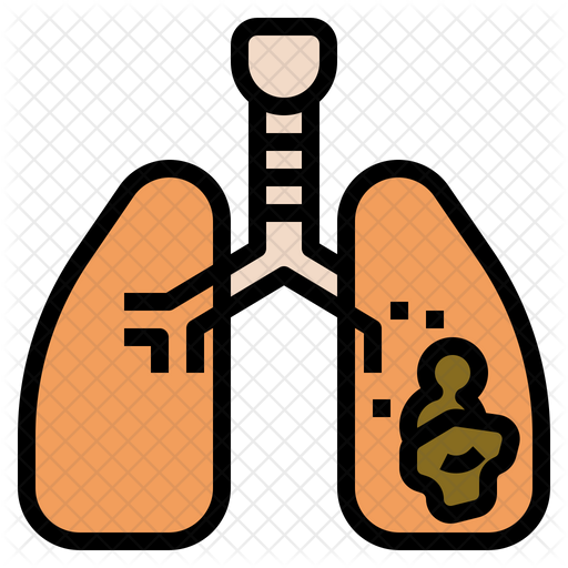 Download Free Lung Cancer Icon Of Colored Outline Style Available In Svg Png Eps Ai Icon Fonts