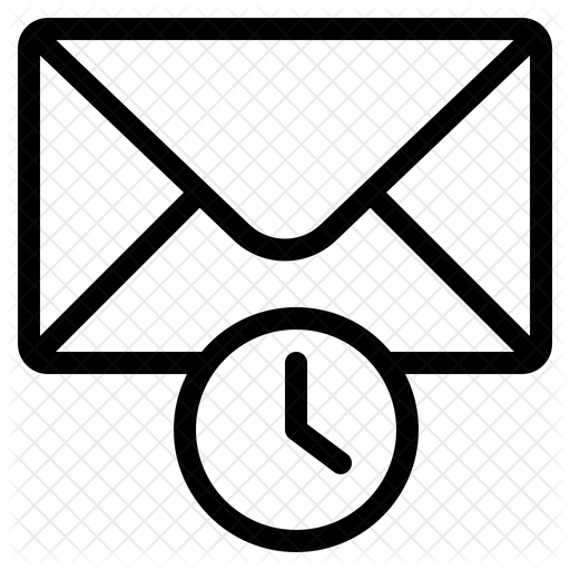 Mail History Icon Download in Line Style
