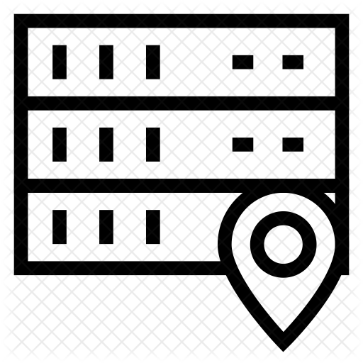 Mainframe Icon - Download in Line Style