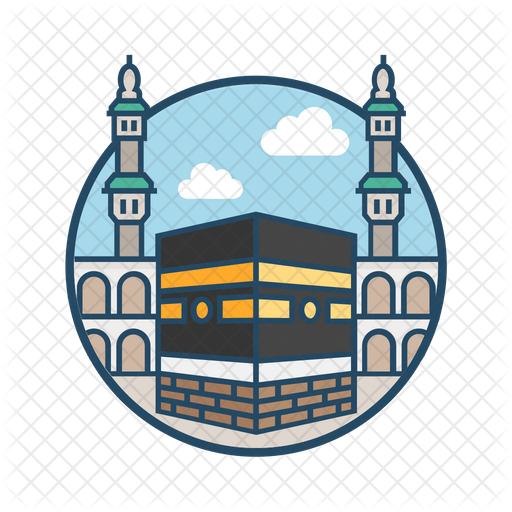 makkah saudi arabia icon of colored outline style available in svg png eps ai icon fonts makkah saudi arabia icon