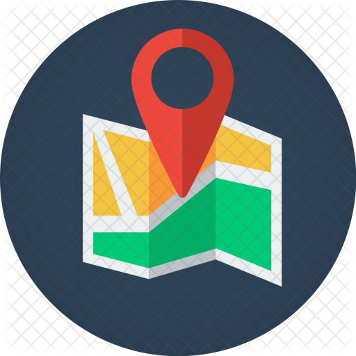 Map Icon - Download in Flat Style