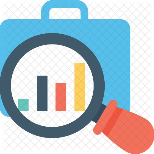 Free Market Research Icon Of Flat Style Available In Svg Png Eps Ai Icon Fonts