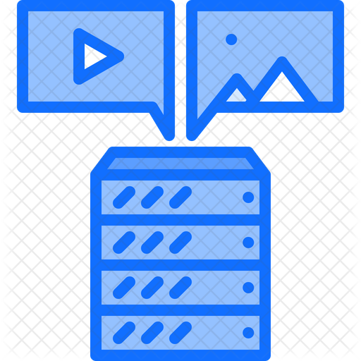 Media Server Icon Download In Dualtone Style