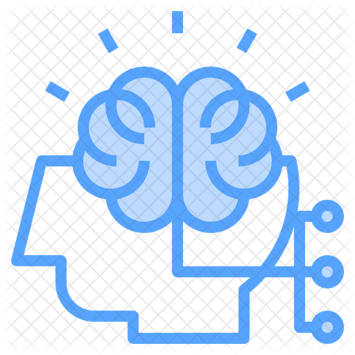 Mindset Icon - Download in Colored Outline Style
