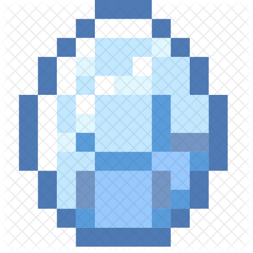 Minecraft Diamond Icon Of Colored Outline Style Available In Svg Png Eps Ai Icon Fonts