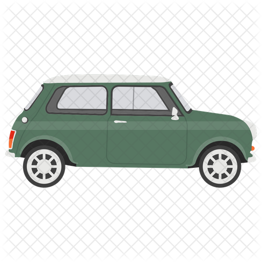 Minicar Icon - Download in Flat Style