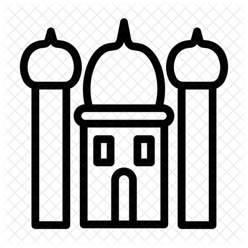 Mosque Icon Of Line Style Available In Svg Png Eps Ai Icon Fonts