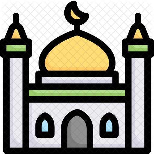 Mosque Icon Of Colored Outline Style Available In Svg Png Eps Ai Icon Fonts