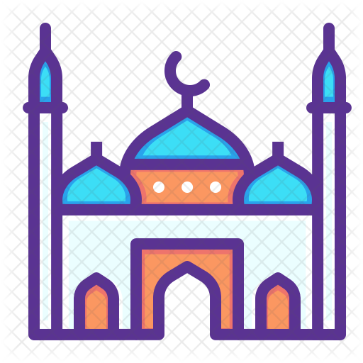 Mosque Icon Of Colored Outline Style Available In Svg Png Eps Ai Icon Fonts