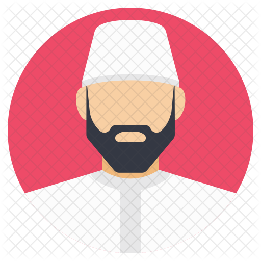 Muslim Man Icon Of Flat Style Available In Svg Png Eps Ai Icon Fonts