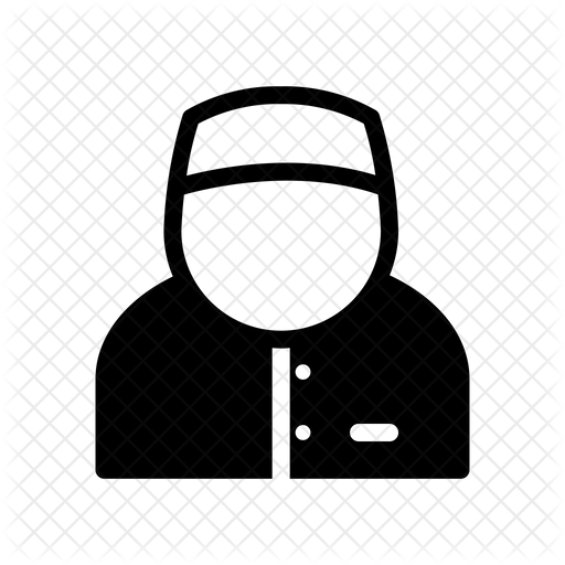 Muslim Man Icon Of Glyph Style Available In Svg Png Eps Ai Icon Fonts