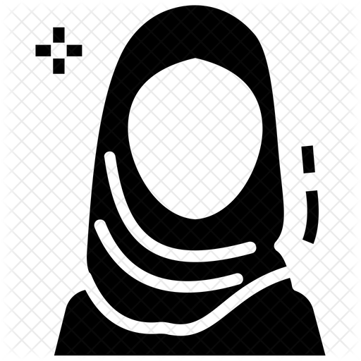 Muslim Woman Icon Of Glyph Style Available In Svg Png Eps Ai Icon Fonts