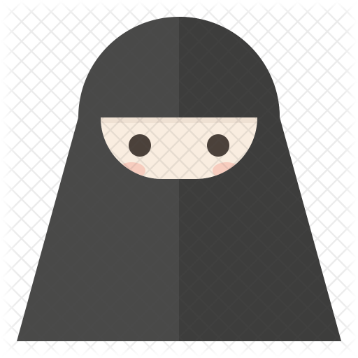 Muslim Woman Icon Of Flat Style Available In Svg Png Eps Ai Icon Fonts