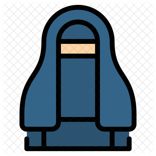 Muslim Woman Icon Of Colored Outline Style Available In Svg Png Eps Ai Icon Fonts