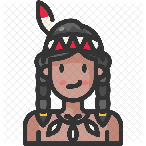 Download Free Native American Icon Of Colored Outline Style Available In Svg Png Eps Ai Icon Fonts