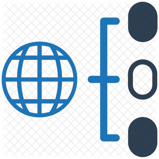 Network structure Icon - Download in Flat Style
