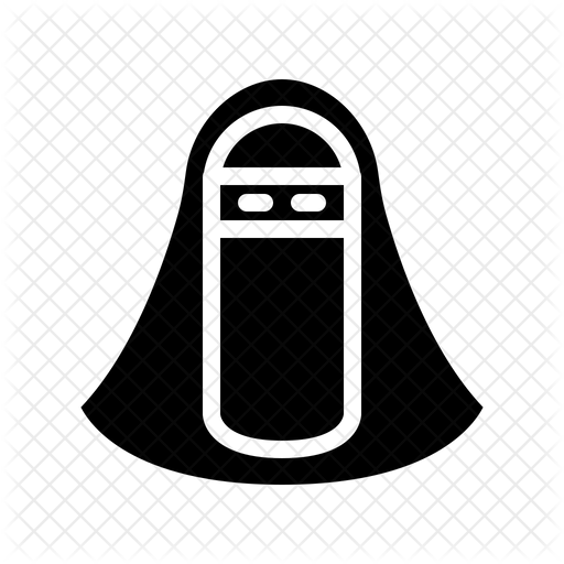 Niqab Icon Of Glyph Style Available In Svg Png Eps Ai Icon Fonts