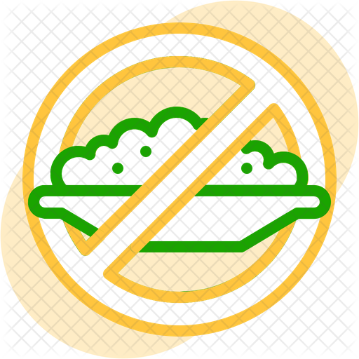 No Eat Icon Of Colored Outline Style Available In Svg Png Eps Ai Icon Fonts