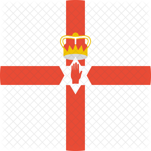 Download Northern Ireland Flag Icon Of Flat Style Available In Svg Png Eps Ai Icon Fonts