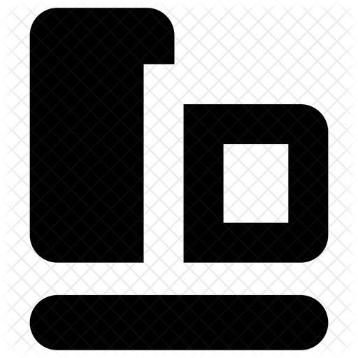 Object Vertical Align Icon Download In Glyph Style