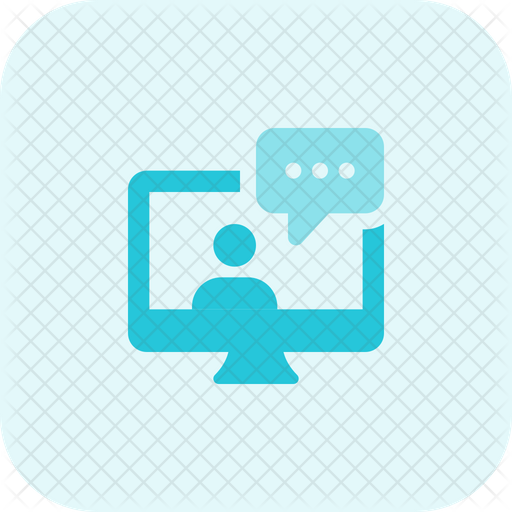 Online Chatting Icon Of Flat Style Available In Svg Png Eps Ai Icon Fonts