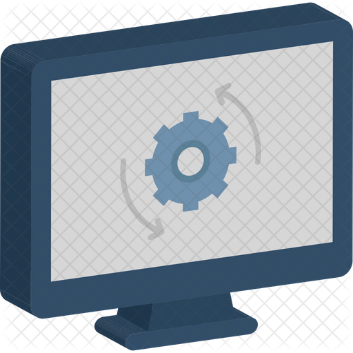 Operating system Icon - Download in Isometric Style