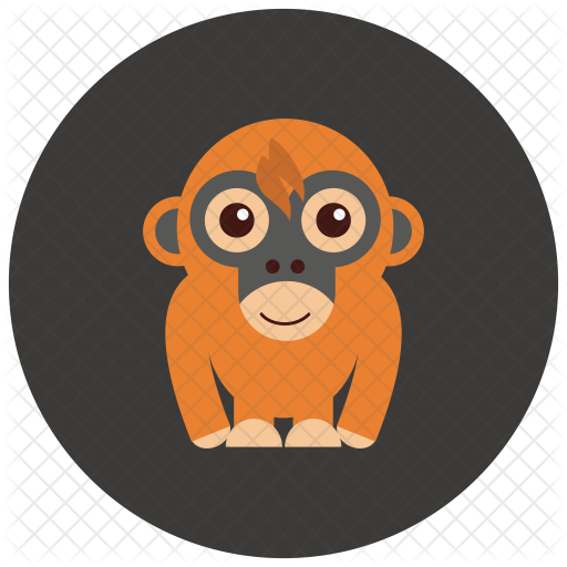 orangutan icon of flat style available in svg png eps ai icon fonts orangutan icon