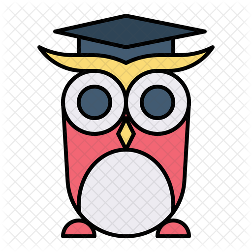 Download Free Owl Graduation Icon Of Colored Outline Style Available In Svg Png Eps Ai Icon Fonts