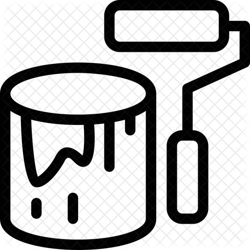 Paint Bucket Icon Download in Line Style