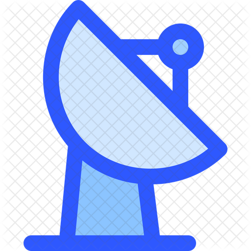 Parabola Icon - Download in Colored Outline Style