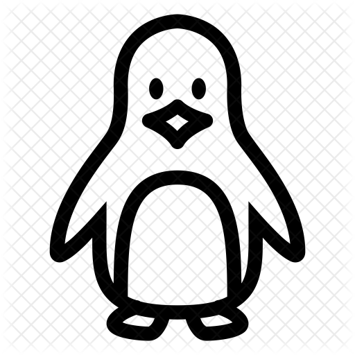 Download Penguin Icon Of Line Style Available In Svg Png Eps Ai Icon Fonts PSD Mockup Templates