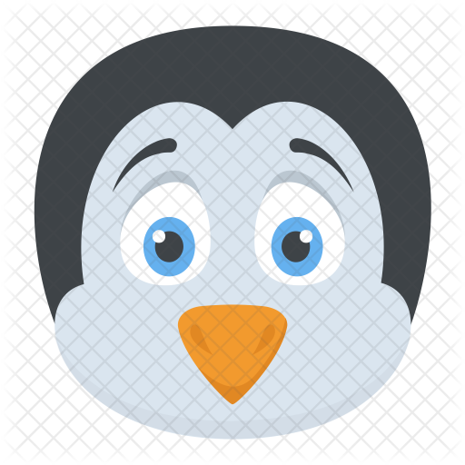 Penguin Face Icon Of Flat Style Available In Svg Png Eps Ai Icon Fonts