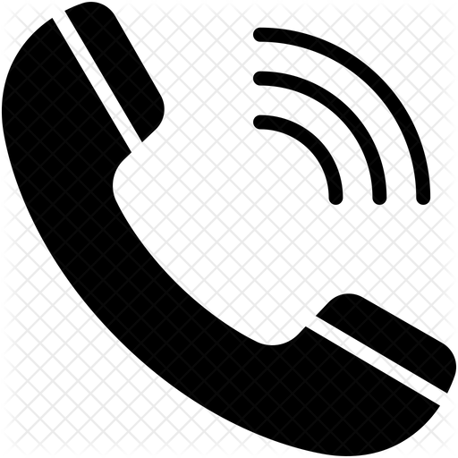 Phone Receiver Icon Download in Glyph Style