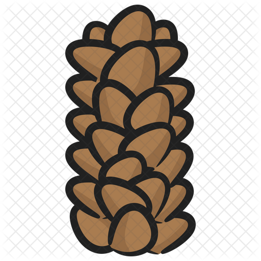 Pine Cone Icon Of Doodle Style Available In Svg Png Eps Ai Icon Fonts