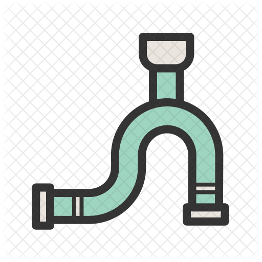 Pipeline Icon - Download in Colored Outline Style