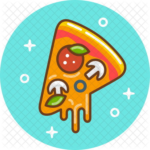 Pizza Icon Of Colored Outline Style Available In Svg Png Eps Ai Icon Fonts