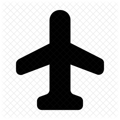 Plane solid icon unicons iconscout