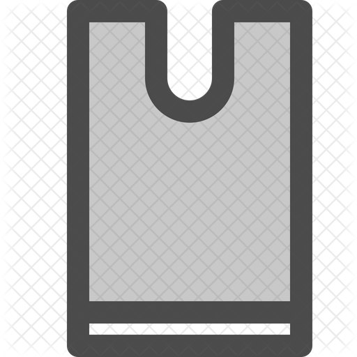 Download Plastic bag Icon of Colored Outline style - Available in SVG, PNG, EPS, AI & Icon fonts