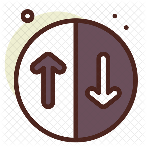 Positive And Negative Icon - Download in Colored Outline Style