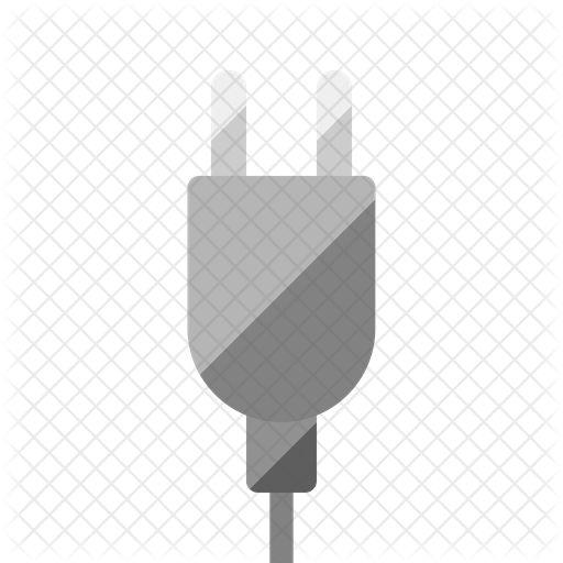 Power Plug Icon - Download in Flat Style