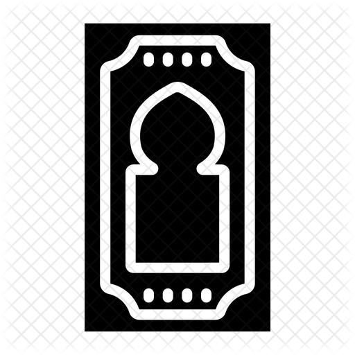 Prayer Mat Icon Of Glyph Style Available In Svg Png Eps Ai Icon Fonts