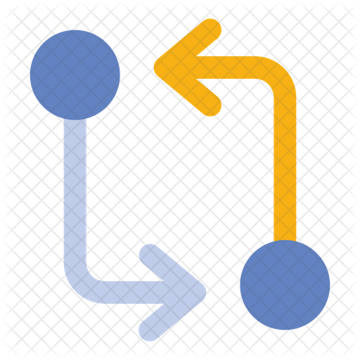 Programming Arrows Icon - Download in Flat Style