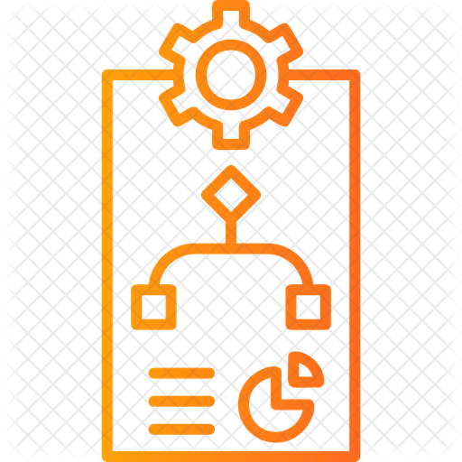 Project Plan Icon - Download in Gradient Style