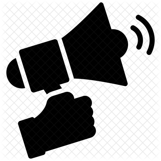 Free Promotion Icon of Glyph style - Available in SVG, PNG, EPS, AI